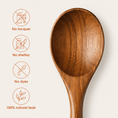 Teak Wood Utensil Set